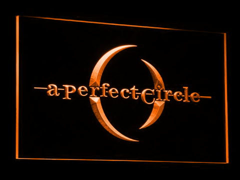 A Perfect Circle LED Neon Sign